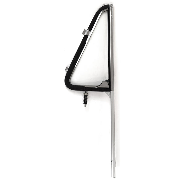 1964-1966 Chevy C10 Pickup Vent Window Assembly Chrome w/Clear LH - Classic 2 Current Fabrication