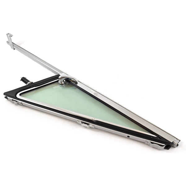 1968-1972 Chevy C10 Pickup Vent Window Assembly Chrome w/Tinted LH - Classic 2 Current Fabrication