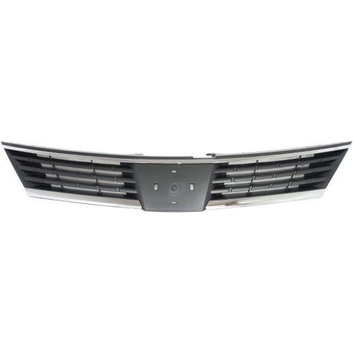 2007-2009 Nissan Versa Grille, Lower, Dark Gray - Classic 2 Current Fabrication