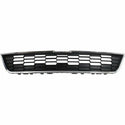 2012-2016 Chevy Sonic Grille, Upper, Chrome Shell/Dark Gray Insert - Classic 2 Current Fabrication