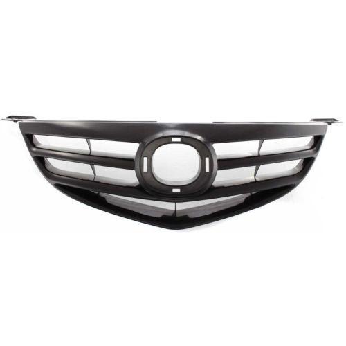 2004-2006 Mazda 3 Grille, Horizontal Bar Insert, Black - Classic 2 Current Fabrication