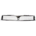 1999-2001 Mitsubishi Galant Grille, Chrome Shell/Black - Classic 2 Current Fabrication