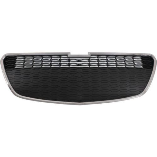 2013-2015 Chevy Spark Grille, Lower, Chrome Shell/Black - Classic 2 Current Fabrication