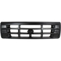 1992-1997 Ford F-150 Pickup Grille, Painted-Black - Classic 2 Current Fabrication