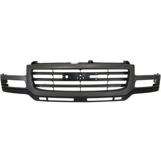 2003-2007 GMC Sierra 2500 HD Grille, gray Shell/Black - Classic 2 Current Fabrication