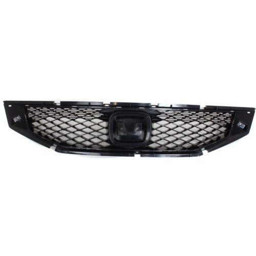 2008-2010 Honda Accord Grille, Black, Coupe - Classic 2 Current Fabrication