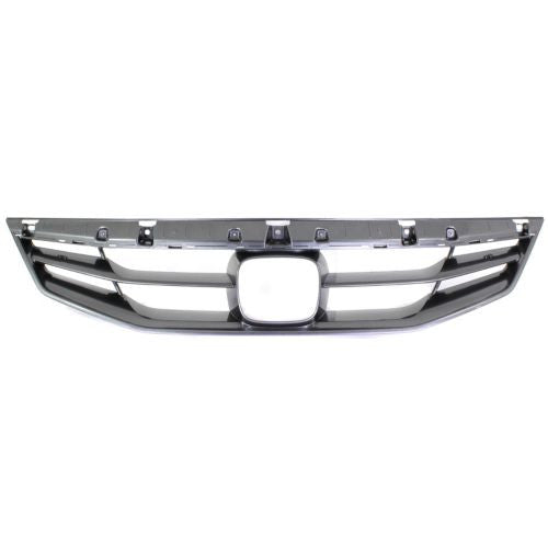 2011-2012 Honda Accord Grille, Painted-gray, Coupe - Classic 2 Current Fabrication