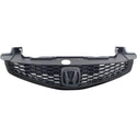 2012-2013 Honda Civic Grille, Painted-Black - Classic 2 Current Fabrication