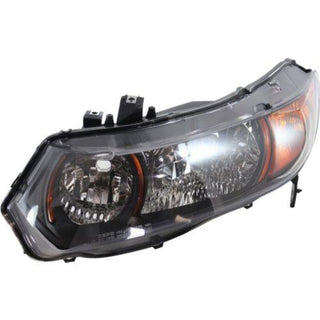 2006-2008 Honda Civic Head Light LH, Lens And Housing, Halogen, Coupe - Classic 2 Current Fabrication