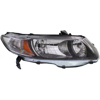 2010-2011 Honda Civic Head Light RH, Lens And Housing, Halogen, Coupe - Classic 2 Current Fabrication