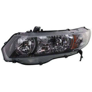 2010-2011 Honda Civic Head Light LH, Lens And Housing, Halogen, Coupe-Capa - Classic 2 Current Fabrication