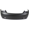 2011-2013 Hyundai Sonata Rear Bumper Cover, Primed, w/Single Exhaust-Capa - Classic 2 Current Fabrication