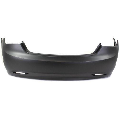 2011-2013 Hyundai Sonata Rear Bumper Cover, Primed, w/Single Exhaust-Capa - Classic 2 Current Fabrication