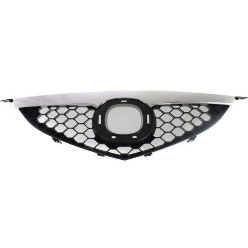2007-2009 Mazda 3 Grille, Textured Dark Gray - Classic 2 Current Fabrication