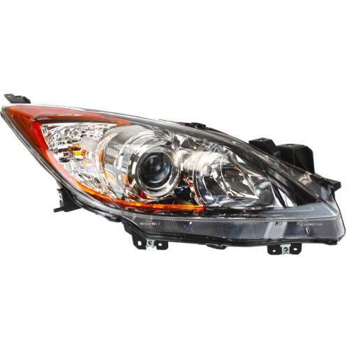 2012-2013 Mazda 3 Head Light RH, Lens And Housing, Halogen, Hatchback/Sedan - Classic 2 Current Fabrication