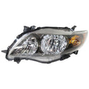2009-2010 Toyota Corolla Head Light LH, Assembly, Black Interior - Classic 2 Current Fabrication