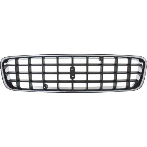 2003-2006 Volvo XC90 Grille, Chrome Shell/Dark Gray - Classic 2 Current Fabrication