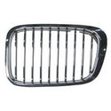 LH Grille Chrome / Black BMW 3 Series (E46) Sedan / Wagon 99-01 - Classic 2 Current Fabrication