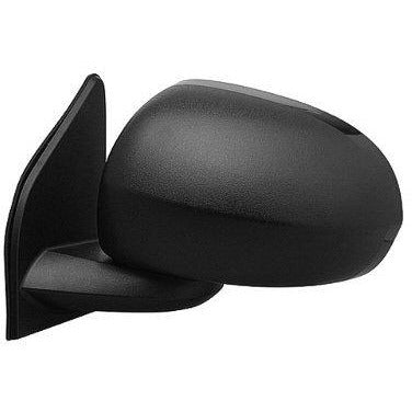 LH Door Mirror Power Non-Heated Textured Black Folding Compass 07-09 ...