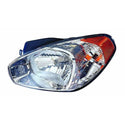 LH Headlamp Combination Type Accent Sedan 06-10, Hatchback 07-10 - Classic 2 Current Fabrication