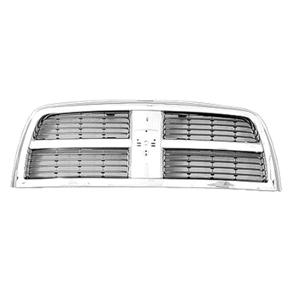 Grille R2500/R3500 Chrome / Black Dodge Pickup 10-12 - Classic 2 Current Fabrication