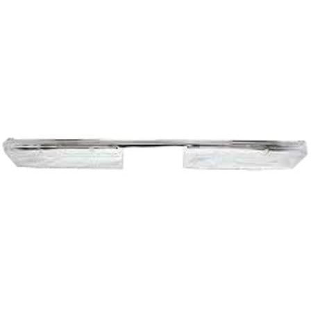 1981-1987 Chevy C/K Pickup Rear Bumper Chrome W/O Strip Hole-Taiwan Chrome - Classic 2 Current Fabrication