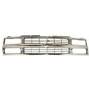 1994-2002 Chevy C/K Pickup Grille Chrome/Silver/Black - Classic 2 Current Fabrication