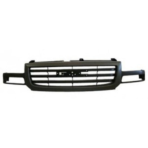 2003-2007 GMC Sierra Pickup Grille Black/Dark Gray - Classic 2 Current Fabrication