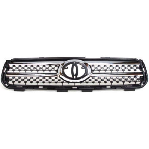 2006-2008 Toyota Rav4 Grille, Black Shell/Chrome - Classic 2 Current Fabrication