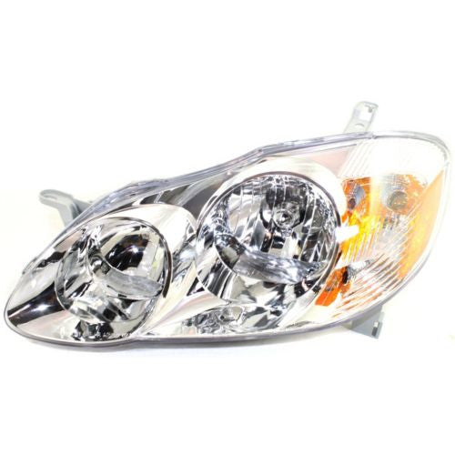 2003-2004 Toyota Corolla Head Light LH, Assembly, CE/LE Models - Capa - Classic 2 Current Fabrication